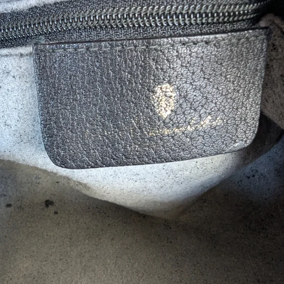 GUCCI VINTAGE GG MONOGRAM CANVAS LEATHER WOMEN'S SHOULDER BAG - Picture 8 of 10